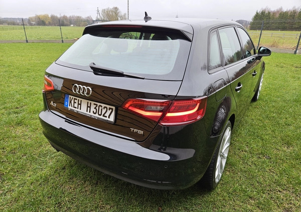 Audi A3 cena 43900 przebieg: 182151, rok produkcji 2013 z Rybnik małe 596